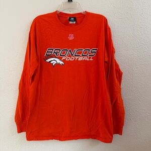 Broncos orange graphic print l/s T-shirt